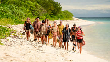 “He’s All That” – The classic SURVIVOR auction is back with a twist! One castaway bites into a little more than food, which leads to a game-changing opportunity. Then, another wild tribal council results in the first member of the jury, on SURVIVOR, Wednesday, Nov. 6 (8:00-9:30 PM, ET/PT) on the CBS Television Network, and available to stream on Paramount+ (live and on-demand for Paramount+ with SHOWTIME subscribers, or on-demand for Paramount+ Essential subscribers the day after the episode
