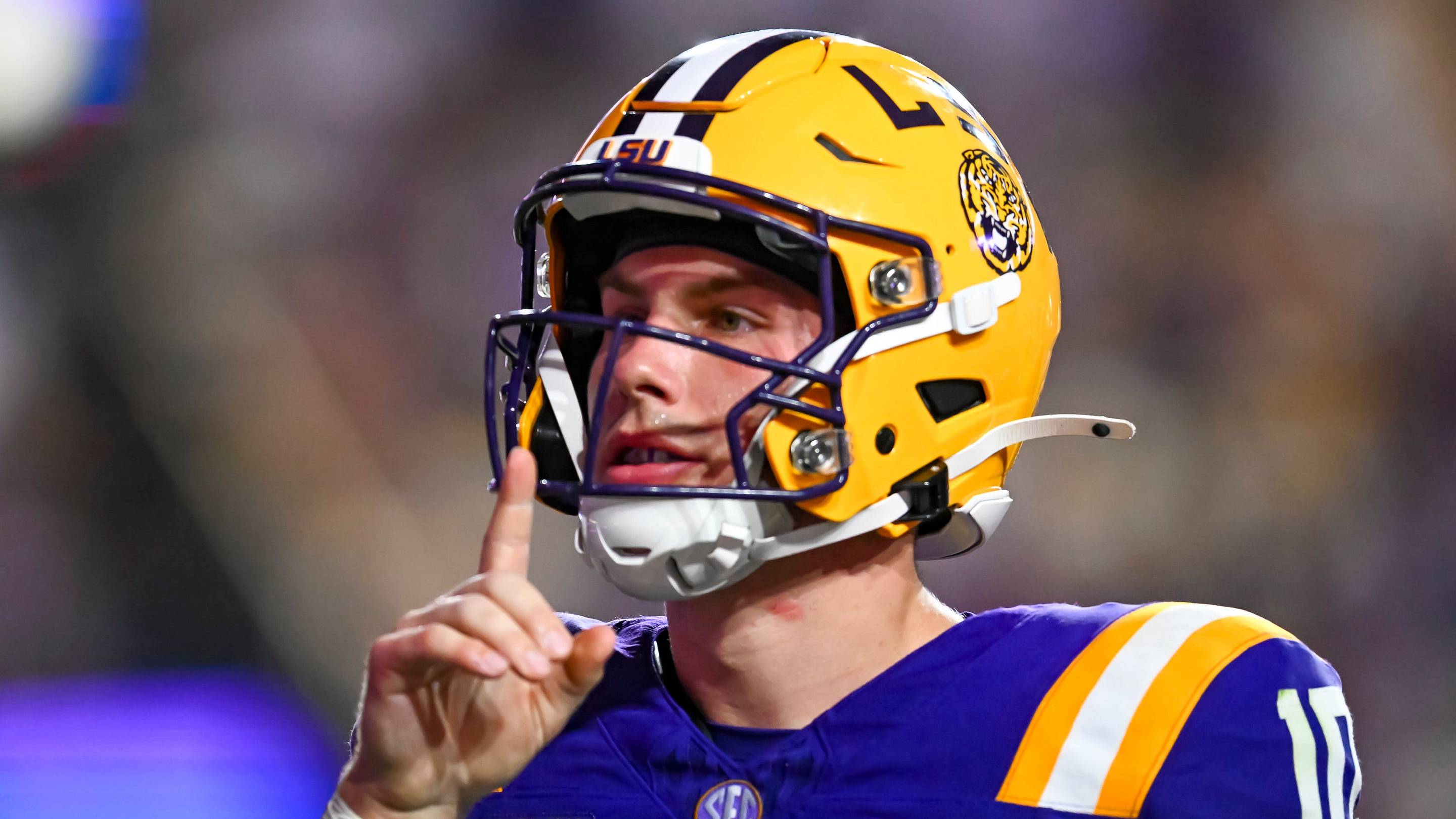 Latest update on LSU QB Sam Leavitt's status vs. Ole Miss leaves things murky