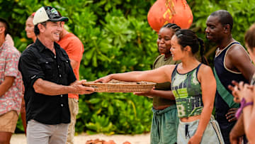 “The House Party’s Over” – An unexpected twist for the castaways sends the trajectory of their games into an all-new direction. An undercover alliance in the losing tribe leads to a shocking tribal council on SURVIVOR, Wednesday, March 19 (8:00-9:30 PM, ET/PT) on the CBS Television Network, and available to stream on Paramount+ (live and on demand for Paramount+ with SHOWTIME subscribers, or on demand for Paramount+ Essential subscribers the day after the episode airs)*. Jeff Probst serves as