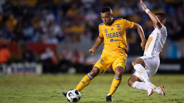 Tigres UANL v Pumas UNAM - Torneo Apertura 2021 Liga MX Tigres UANL v Pumas UNAM - Torneo Apertura 2021 Liga MX