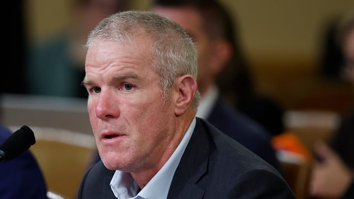 Brett Favre Testifies Before The House On Welfare Reform