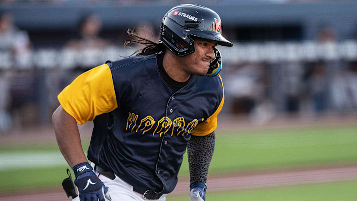 Former Red Sox outfielder Jhostynxon Garcia.