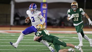 At the CIF-State Division 1-A state championship bowl in December 2023 Ryder Lyons and Folsom beat St. Bonaventure 20-14.