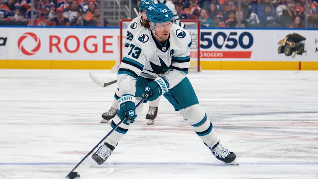 San Jose Sharks v Edmonton Oilers