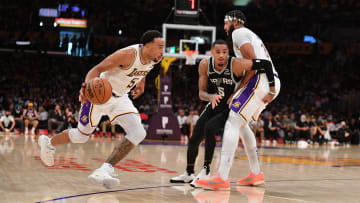 Talen Horton-Tucker por fin hizo su estreno con los Lakers en el 2021