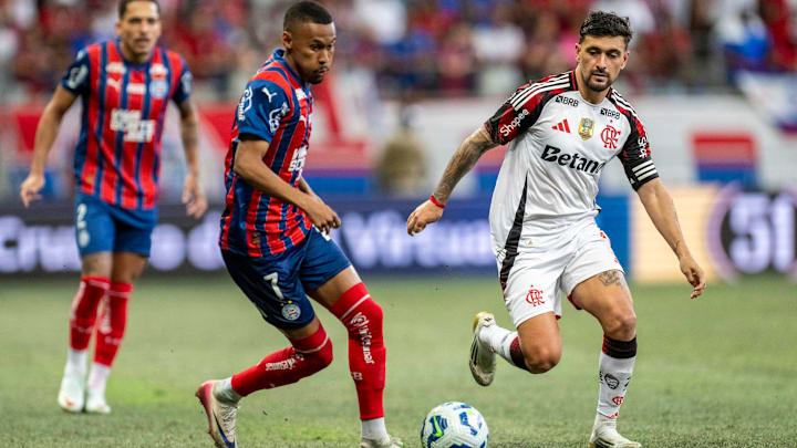 Bahia ganhou do Fla em Fonte Nova lotada