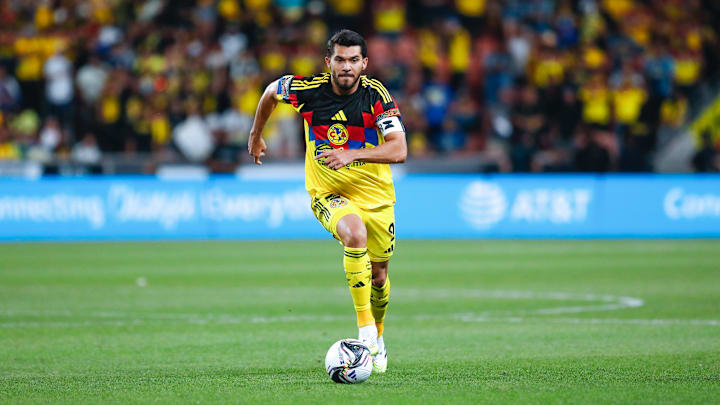 Henry Martín, delantero del América.