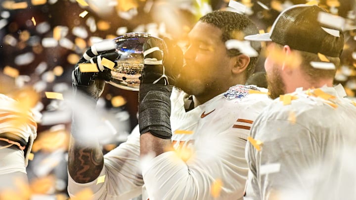 Kelvin Banks Jr., Chick-fil-A Peach Bowl - Texas v Arizona State