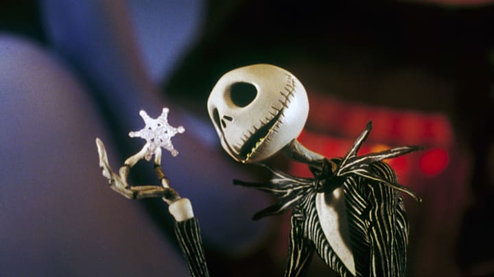 TIM BURTONÕS THE NIGHTMARE BEFORE CHRISTMAS Ð HalloweentownÕs bored Pumpkin King, Jack Skellington, attempts to take over the festive Christmas season for a change of pace. Against the advice of Sally, the lonely rag doll who has secret feelings for him, Jack enlists three trick-or-treaters Ð Lock, Shock, and Barrel Ð to help him kidnap Santa Claus. But even when Jack realizes his mistake, heÕll have to contend with the evil Oogie Boogie before he can turn things around and restore the holidayÕs