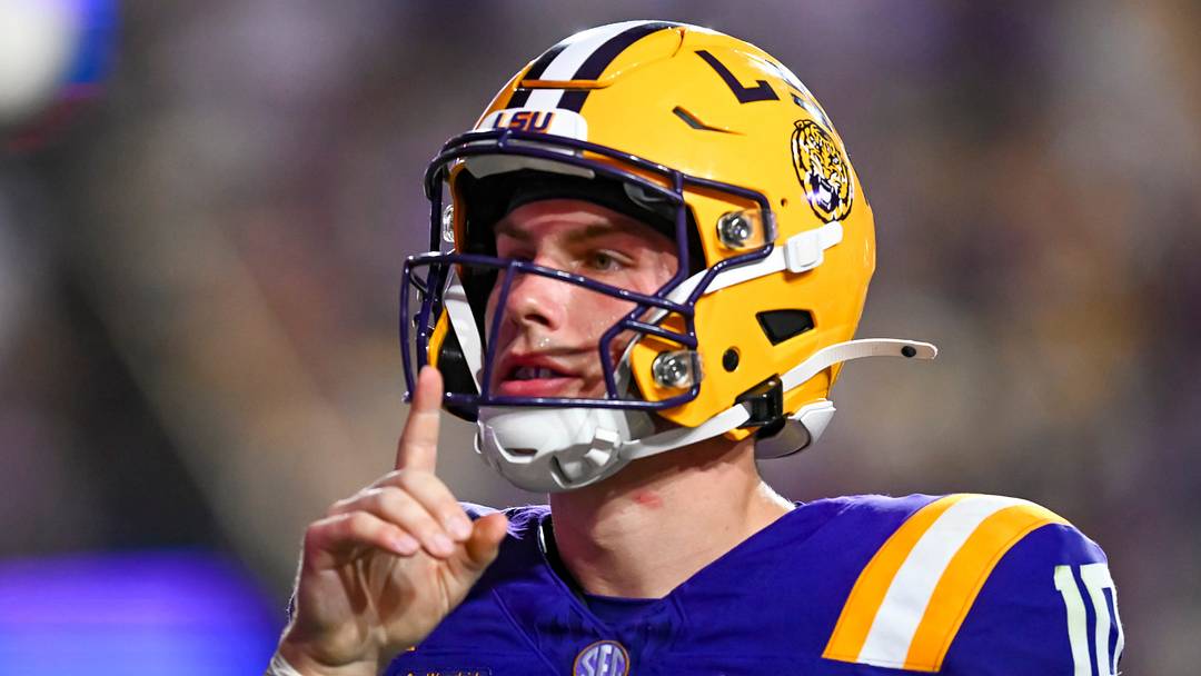 LSU Tigers quarterback Sam Leavitt against the LA Tech Bulldogs. September 12, 2026; Baton Rouge, Louisiana, USA; at Tiger Stadium. LSU Tigers quarterback Sam Leavitt against the LA Tech Bulldogs. September 12, 2026; Baton Rouge, Louisiana, USA; at Tiger Stadium.