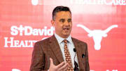 The University of Texas announces Sean Miller as their new men's basketball coach Tuesday, March 25, 2025.