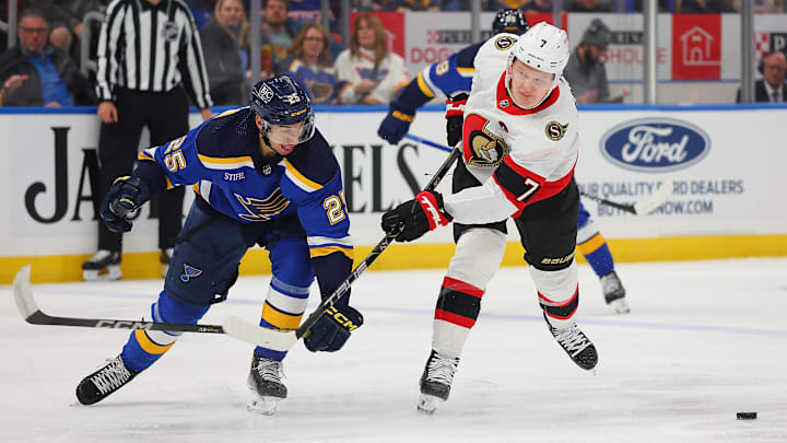 Ottawa Senators v St Louis Blues