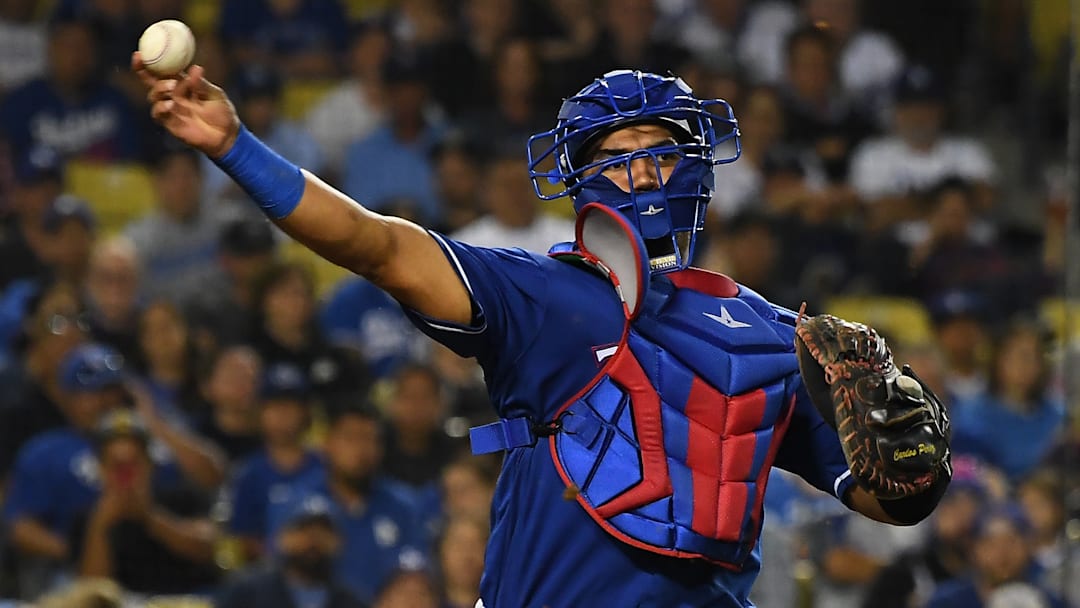 Texas Rangers v Los Angeles Dodgers Texas Rangers v Los Angeles Dodgers