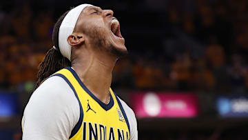 Former Indiana Pacers center Myles Turner (33).