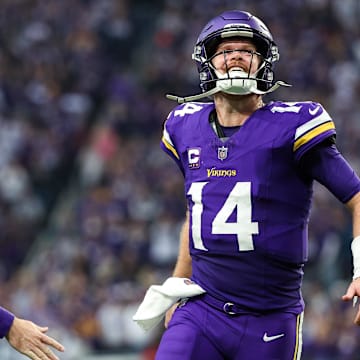 Darnold threw for 35 touchdowns and 12 interceptions for the Vikings in 2024.