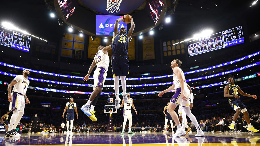 Indiana Pacers v Los Angeles Lakers