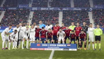 Real Madrid y CA Osasuna
