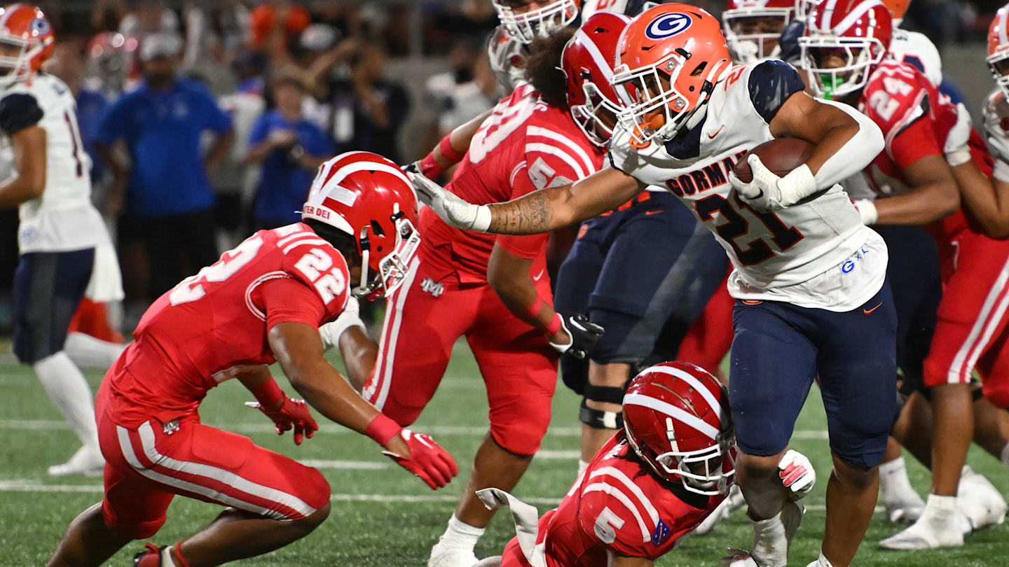 Bishop Gorman beats Arbor View Live score updates of Nevada high school football championship 11 26 2024