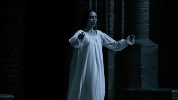 Lily-Rose Depp stars as Ellen Hutter in director Robert Eggers’ NOSFERATU, a Focus Features release. Credit: Aidan Monaghan / © 2024 FOCUS FEATURES LLC