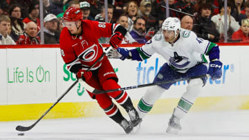 Vancouver Canucks v Carolina Hurricanes