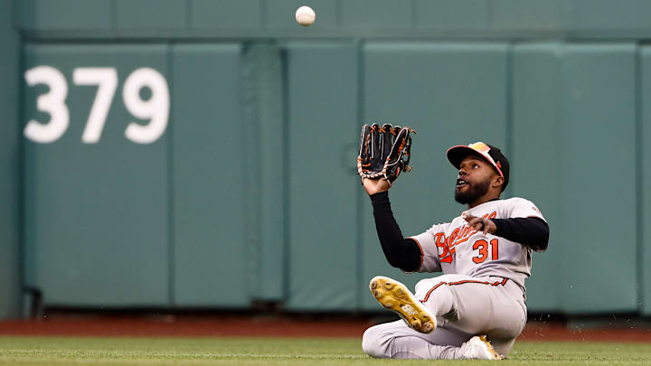 The Orioles shuffled their outfield with Cedric Mullins back.