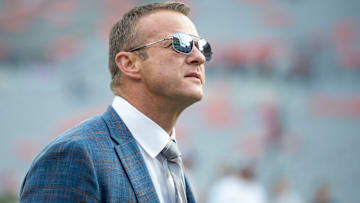 Former Auburn Tigers head coach and current Cal Golden Bears offensive coordinator Bryan Harsin was called an "empty suit"