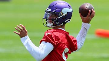 Minnesota Vikings QB J.J. McCarthy