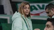 Leila Pereira vive momento turbulento na presidência do Palmeiras.