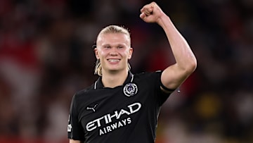 Erling Haaland a marqué 2 buts au stade Louis-II.