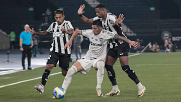 O Botafogo bateu o Atlético-MG por 3 a 0 no Primeiro Turno. 