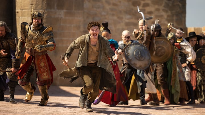 The wheel of Time - Dónal Finn (Mat Cauthon) and the Heroes of the Horn.