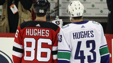 Vancouver Canucks v New Jersey Devils