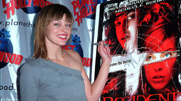 Milla Jovovich promotes Resident Evil