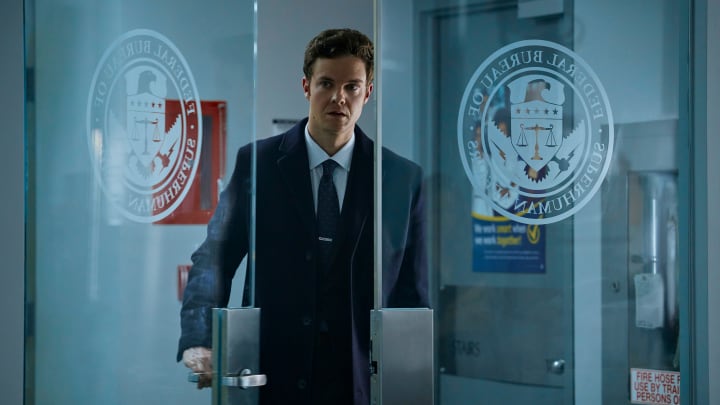 Jack Quaid (Hughie Campbell) in The Boys Season 3 Credit: Courtesy of Prime Video Copyright: Amazon Studios