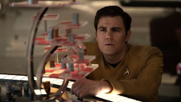 Paul Wesley as Kirk in season 3 , Episode 6 of Strange New Worlds streaming on Paramount+. Photo Credit: Marni GrossmanParamount+