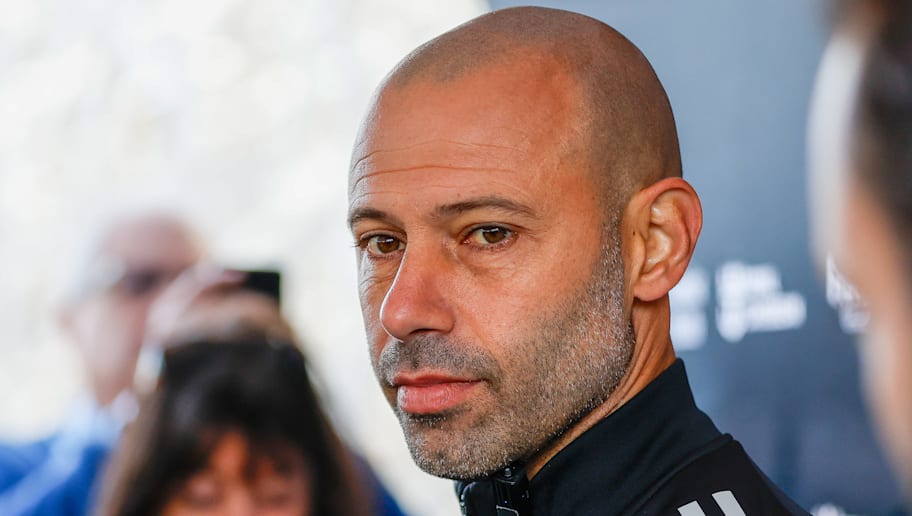 Javier Mascherano during his time as Inter Miami manager