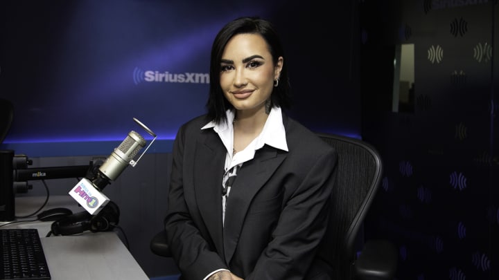 Demi Lovato Visits SiriusXM