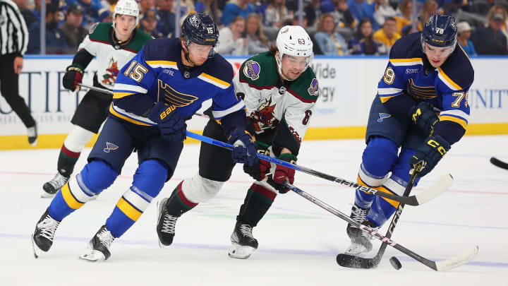 Arizona Coyotes v St Louis Blues