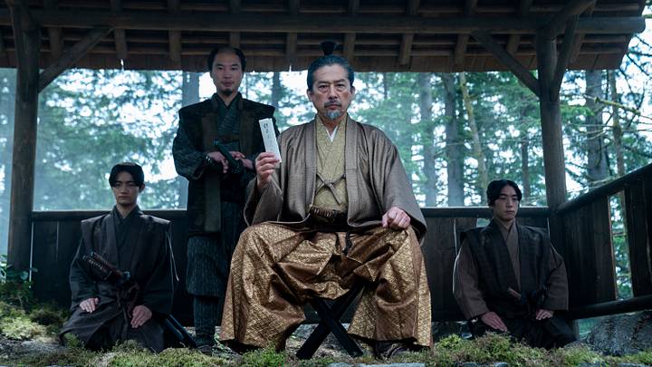 “SHOGUN” — "A Dream of a Dream" — Episode 10. Pictured (L-R): Hiroto Kanai as Kashigi Omi, Hiroyuki Sanada as Yoshii Toranaga.