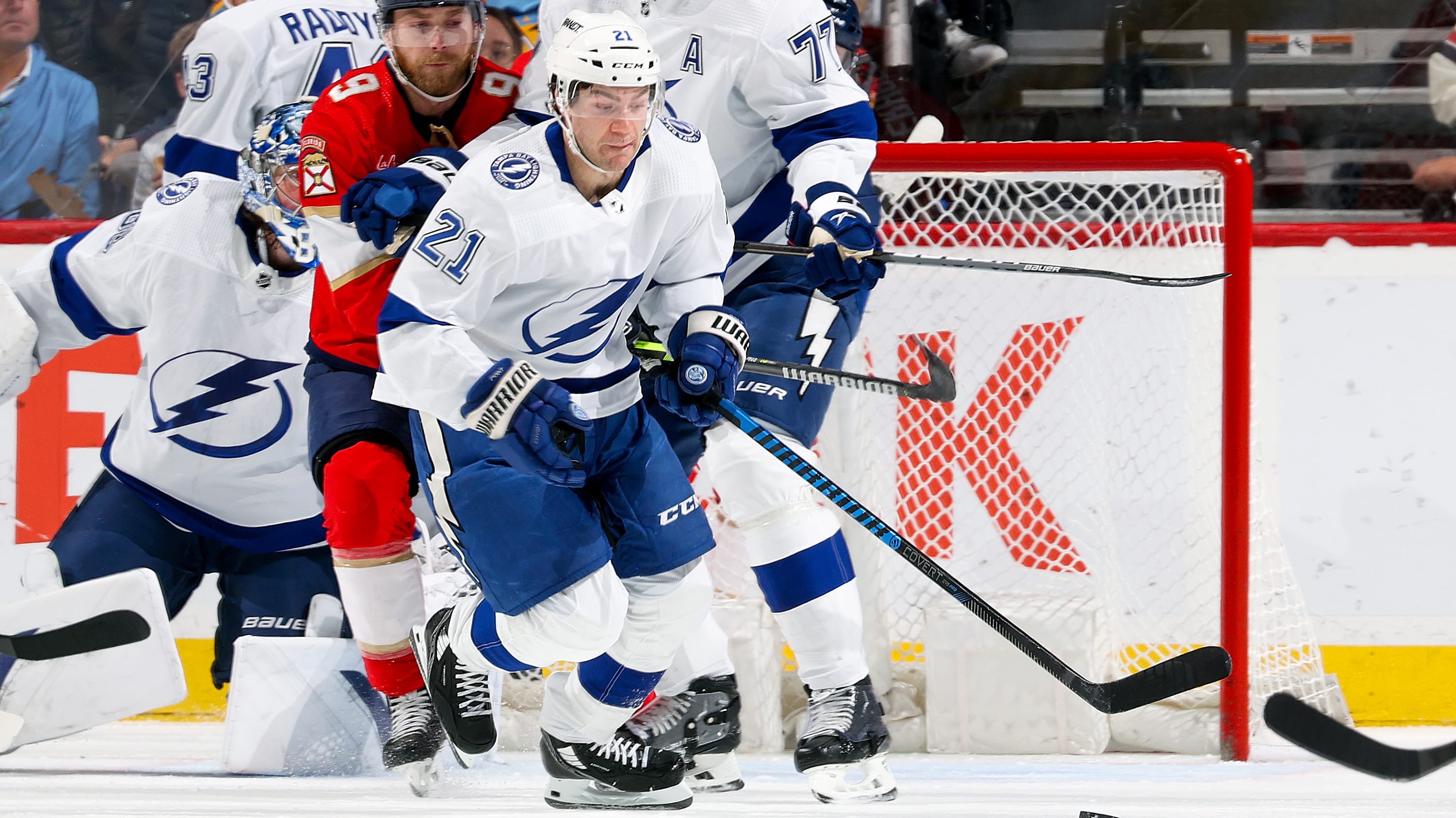 如果坦帕灣閃電隊的賽季今天結束，NHL 季後賽席位