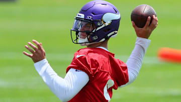 Minnesota Vikings QB J.J. McCarthy
