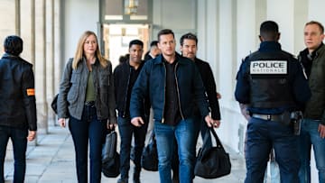 “The Kill Floor” – A member of the Fly Team goes missing as the hunt for Greg Csonka continues in Paris. Meanwhile, Vo’s life hangs in the balance after being shot, on FBI: INTERNATIONAL, Tuesday, Jan. 28 (9:00-10:00 PM, ET/PT) on the CBS Television Network, and streaming on Paramount+ (live and on-demand for Paramount+ with SHOWTIME subscribers, or on-demand for Paramount+ Essential subscribers the day after the episode airs)*. Pictured (L-R): Eva-Jane Willis as Europol Agent Megan “Smitty”