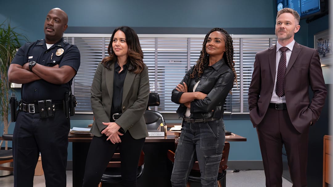 THE ROOKIE - ÒThe MickeyÓ - On CelinaÕs last day as a rookie, John gives her one final test. Meanwhile, Bailey makes a new friend, and Lucy places her faith in Seth for an undercover assignment. TUESDAY, FEB. 18 (9:00-10:00 p.m. EST) on ABC. (Disney/Mike Taing) 
RICHARD T. JONES, ALYSSA DIAZ, MEKIA COX, SHAWN ASHMORE