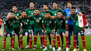 El once titular que presentó la selección mexicana ante Arabia Saudita en el Mundial de Qatar 2022.