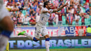 Ricardo Goulart viveu uma tarde de altos e baixos em Salvador