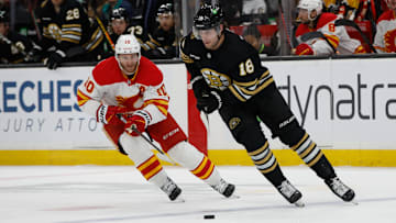 Calgary Flames v Boston Bruins