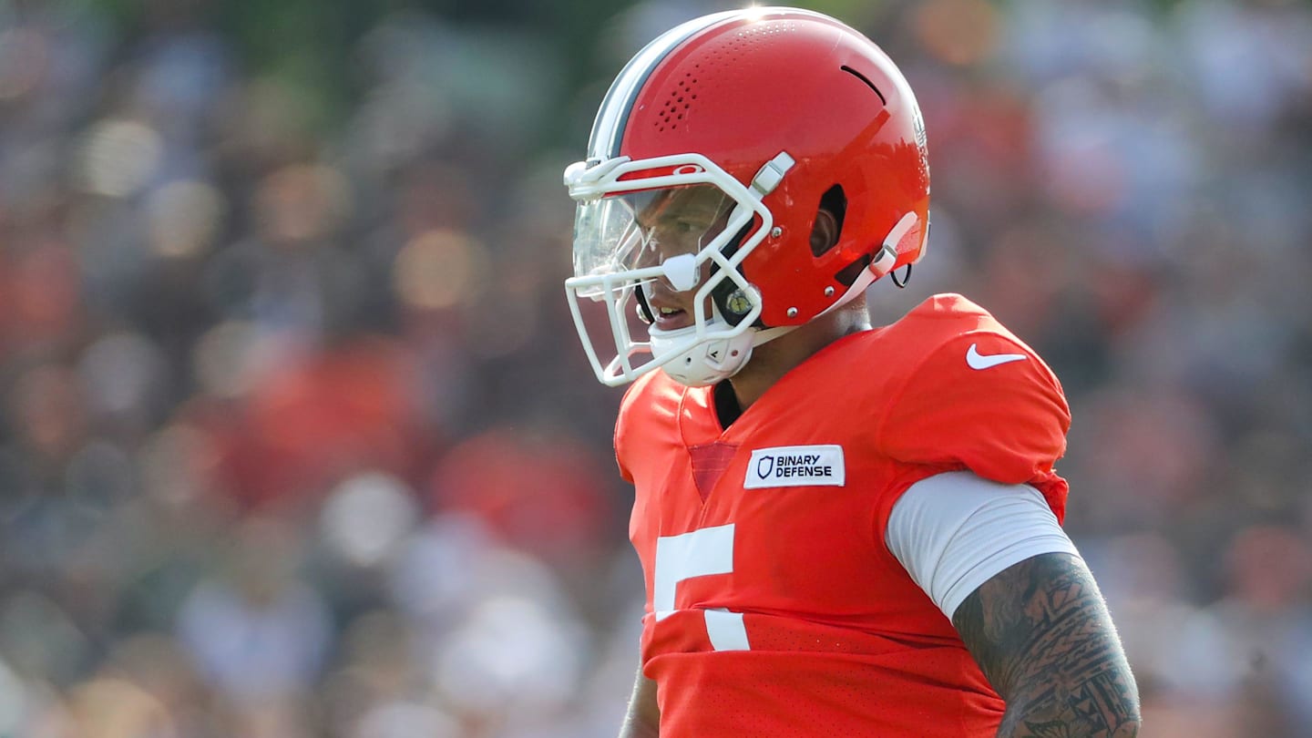Browns Rookie QB Dillon Gabriel Struggles in Training Camp Competition