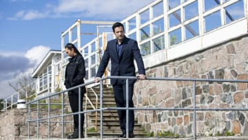 “Tuxhorn” – The Fly Team heads to Oslo when they are tipped off that two Norwegian prisoners are being held in Russia, on the third season finale of FBI: INTERNATIONAL, Tuesday, May 21 (9:00-10:00 PM, ET/PT) on the CBS Television Network, and streaming on Paramount+ (live and on-demand for Paramount+ with SHOWTIME subscribers, or on-demand for Paramount+ Essential subscribers the day after the episode airs). Pictured (L-R): Vinessa Vidotto as Special Agent Cameron Vo and Colin Donnell as Brian