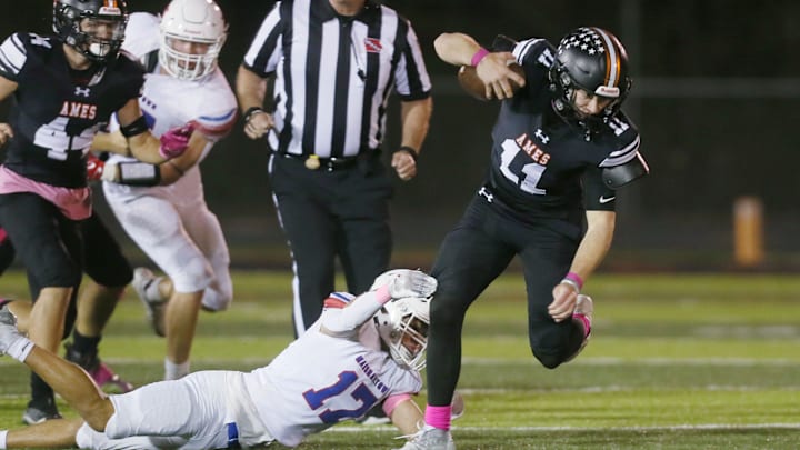 Ames quarterback Cameron Cantonwine returns with a new head coach this fall for Iowa high school football.