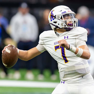 Alexandria takes on Edna Karr in the LHSAA Div I State Football Championship game in the Caesars Superdome in New Orleans, LA. Saturday, Dec. 14, 2024.